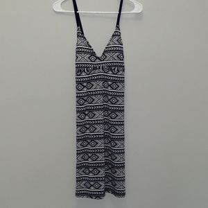 Carve designs medium blue/white dress